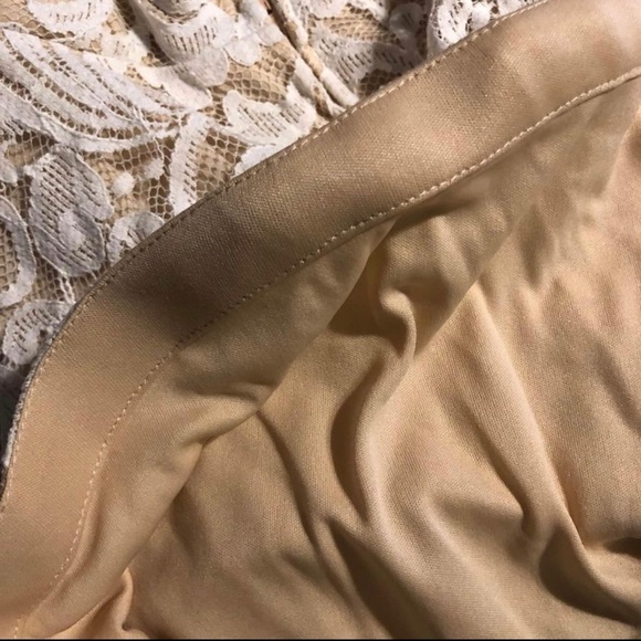 B. Darlin Strappy Back Lace Fit And Flare Cocktail Mini Dress Sz 1/2 - Picture 6 of 8